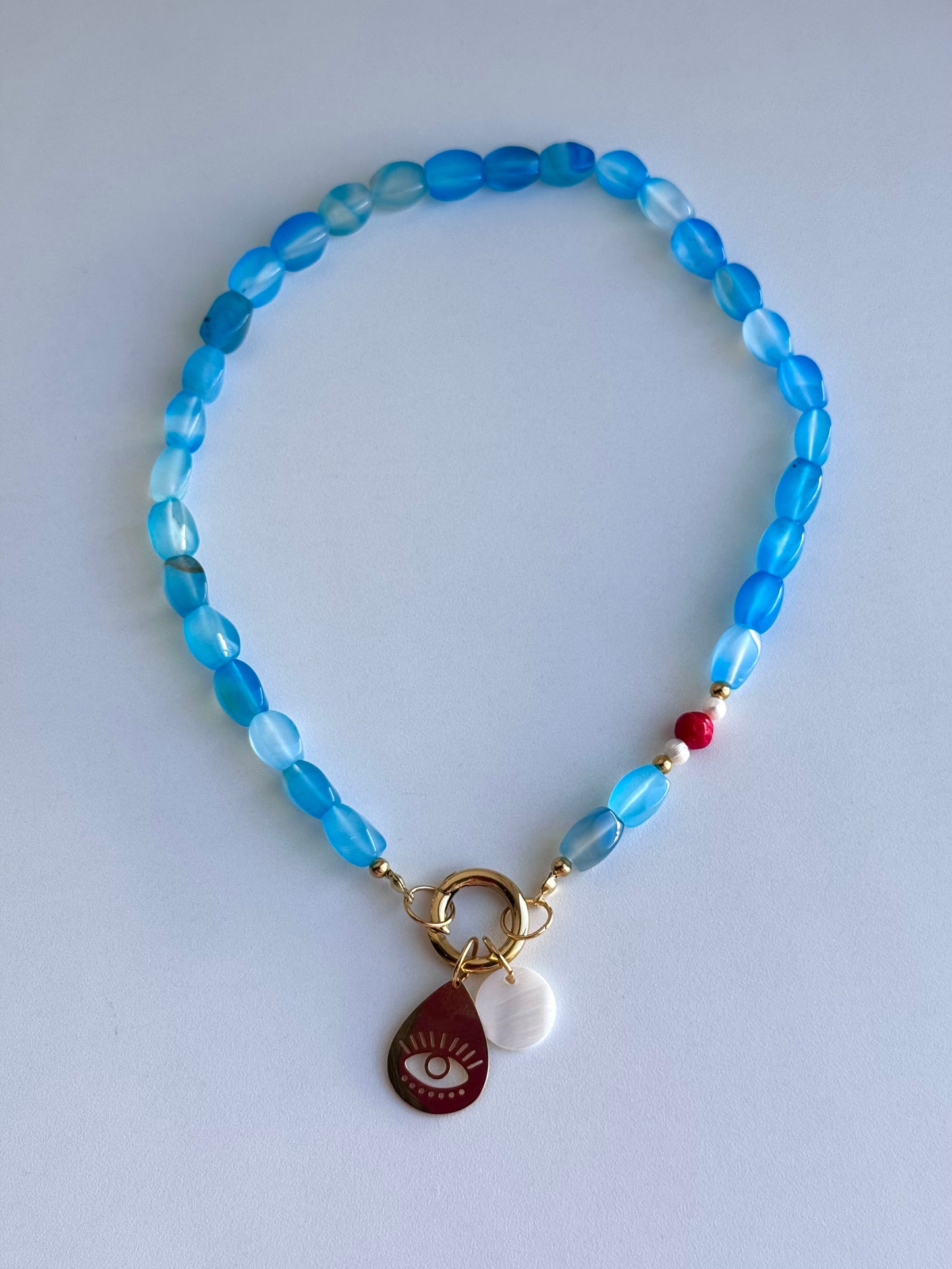 Colar Aura Azul