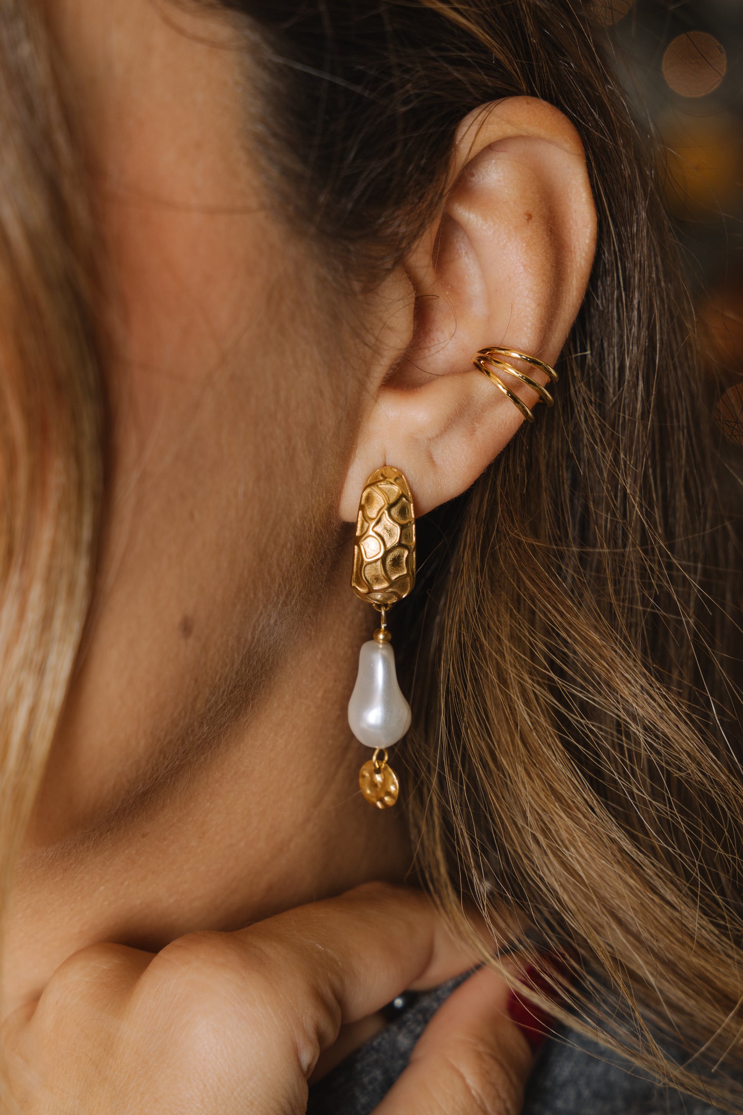 Brincos Gota de Neve