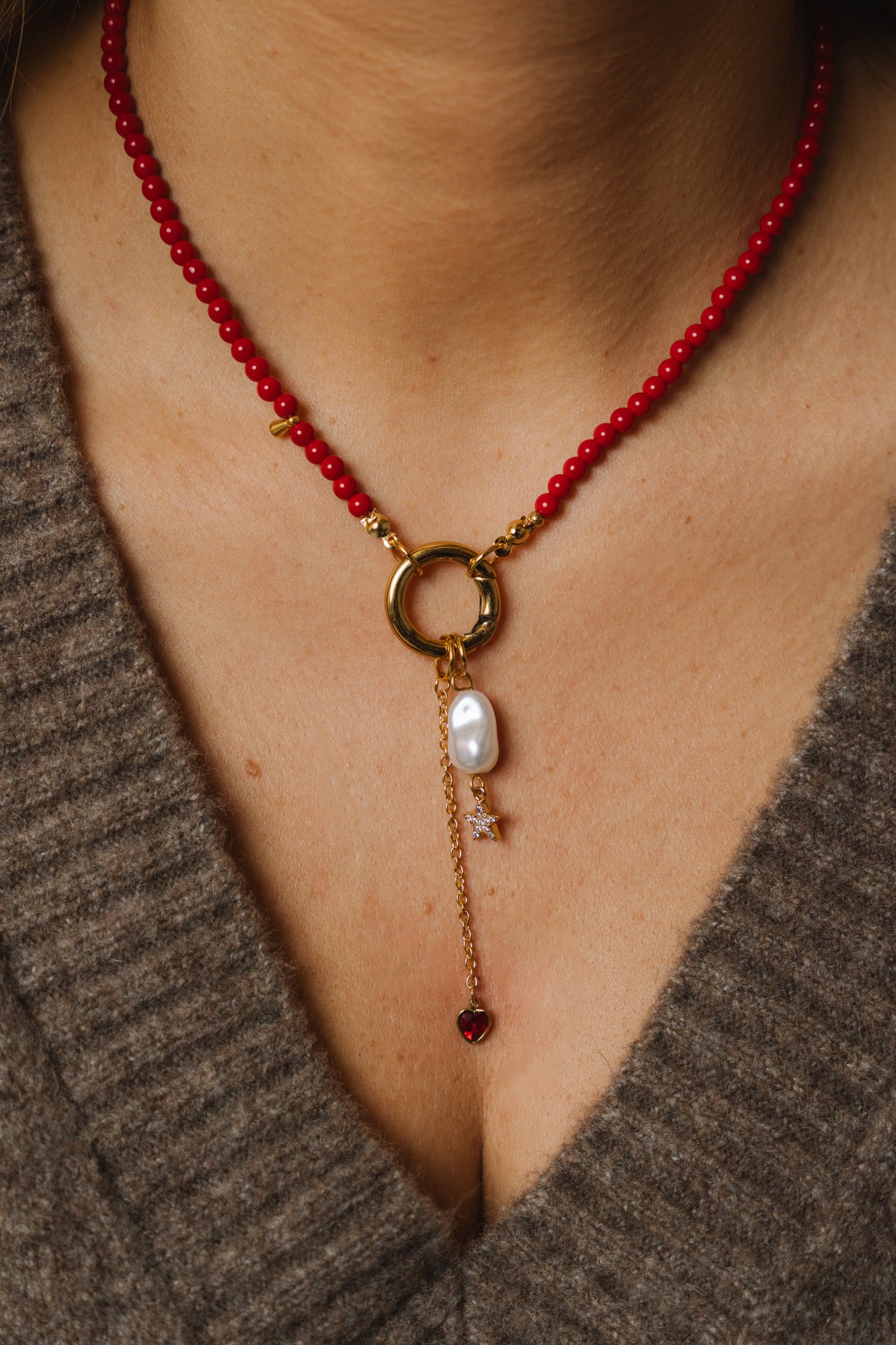 Colar Magia Vermelha