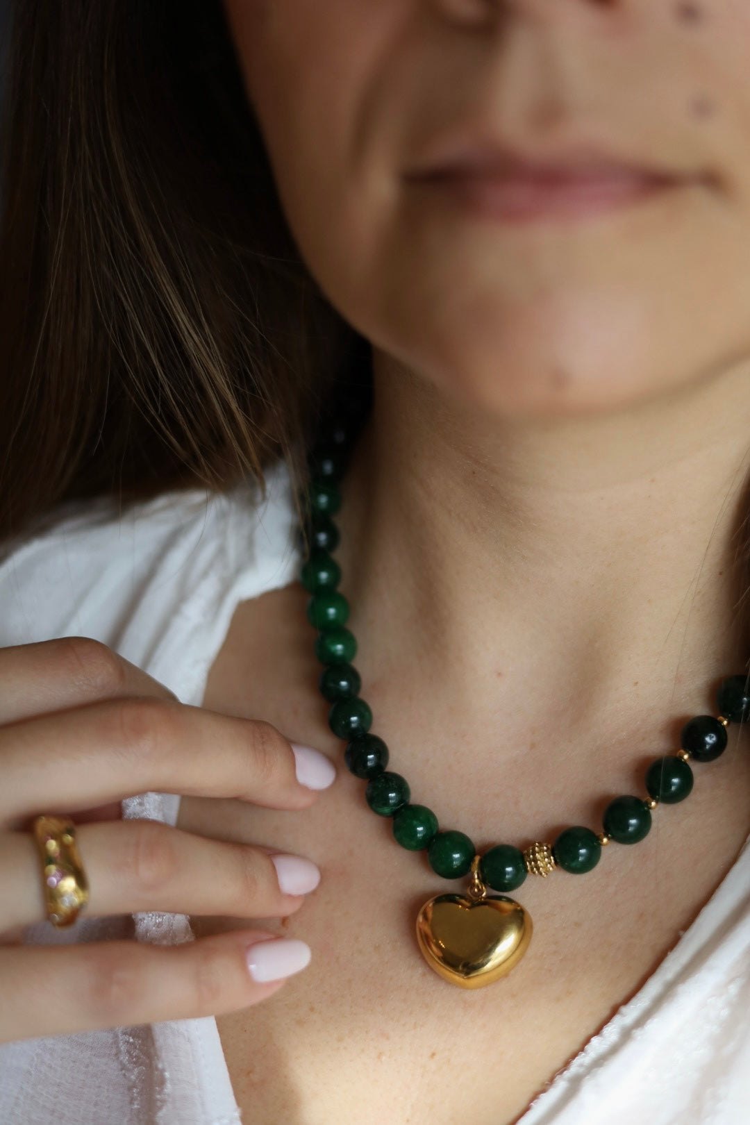 Colar Gentil Verde